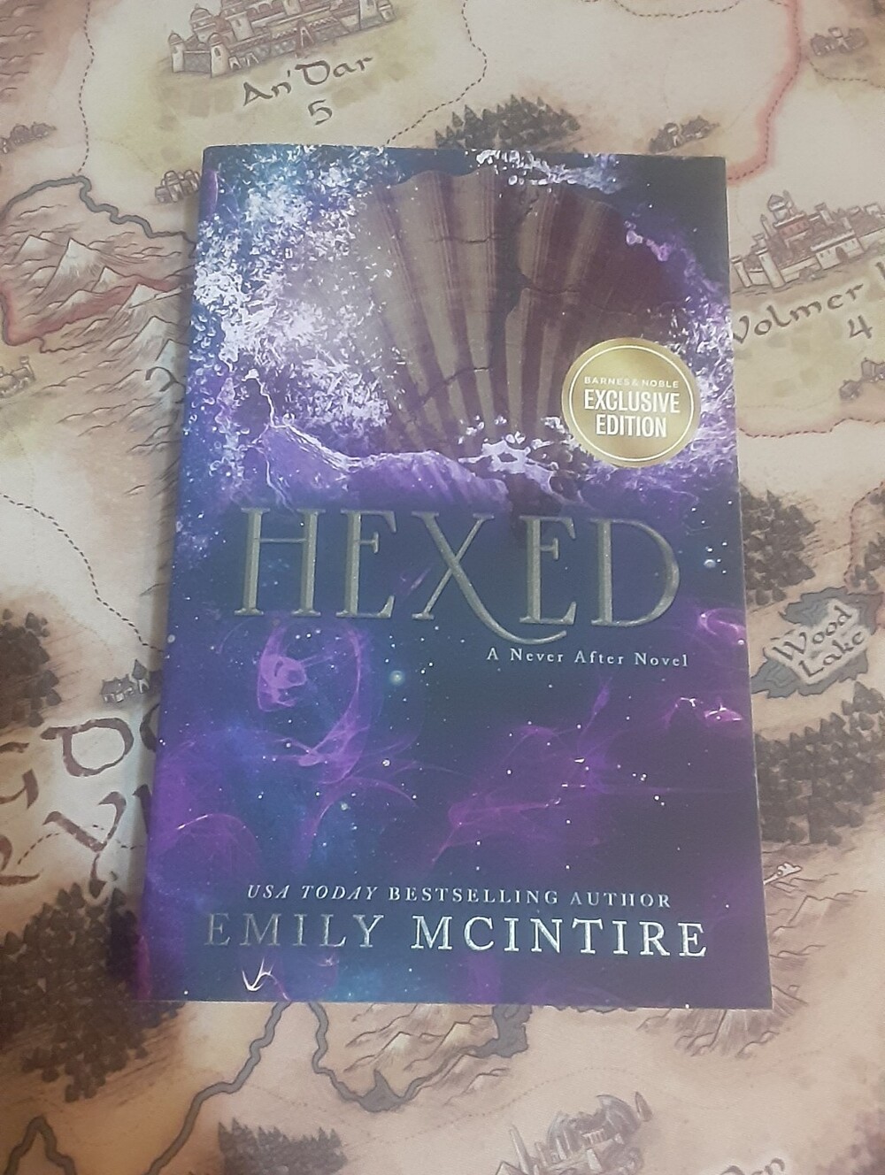 Hexed Emily McIntire Barnes and Noble exclusive paperback book , very good shape